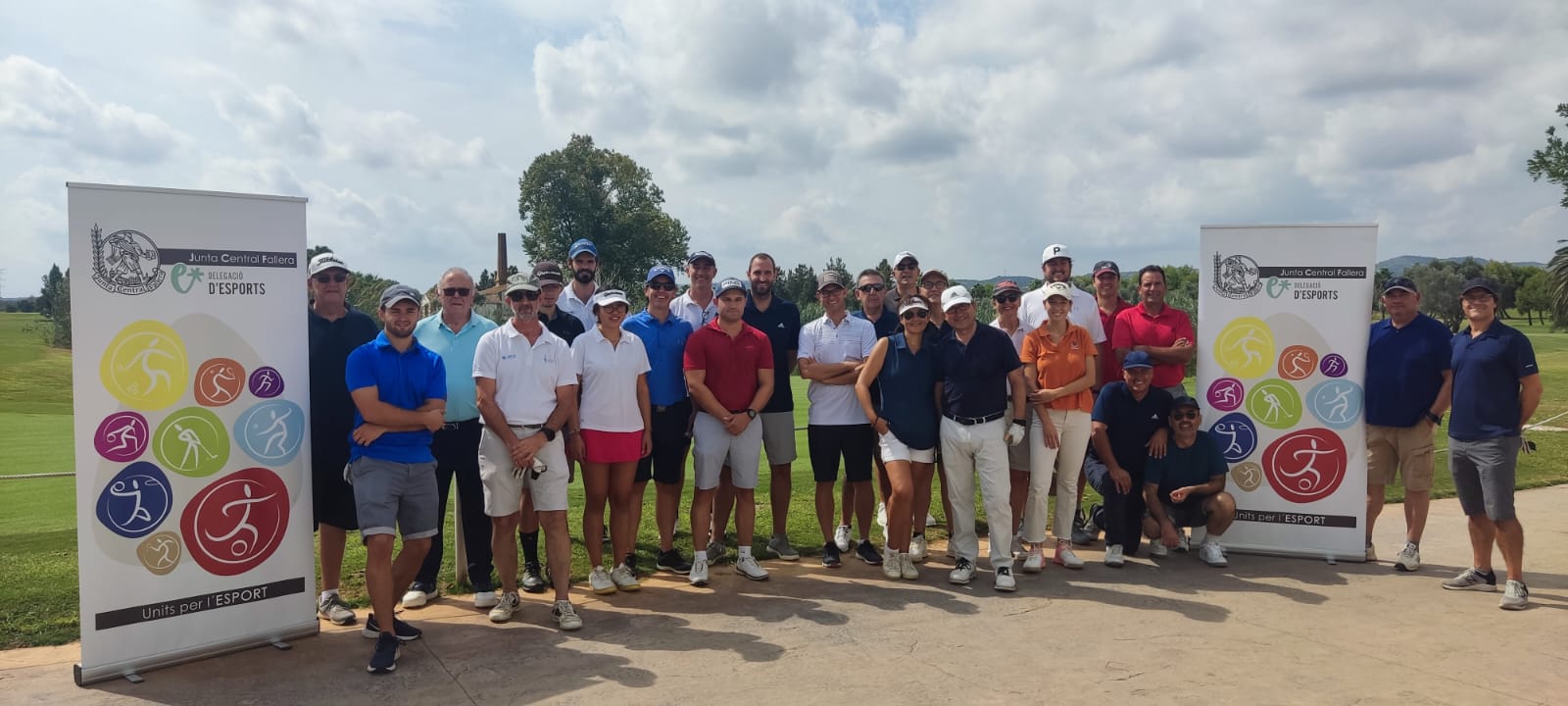 Sara Jin Valverde i José Ángel Sospedra guanyen el segon torneig de golf de Junta Central Fallera