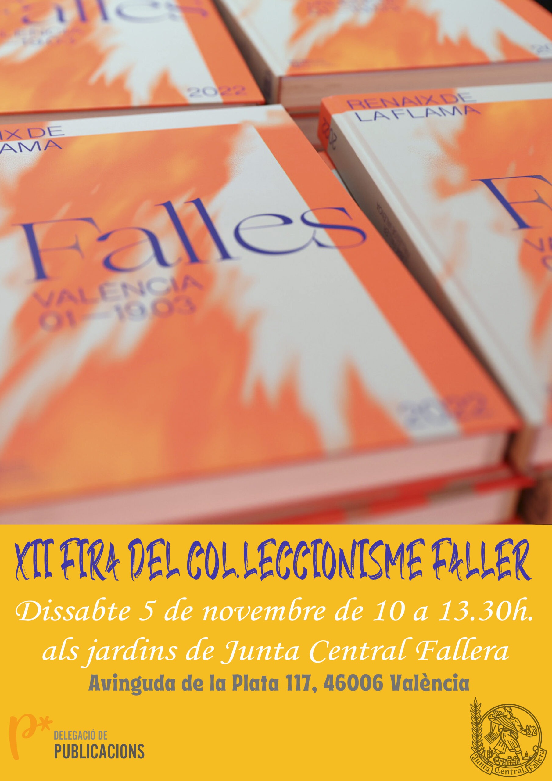 Junta Central Fallera organiza una nueva edición de la Feria del Coleccionismo Fallero el 5 de noviembre