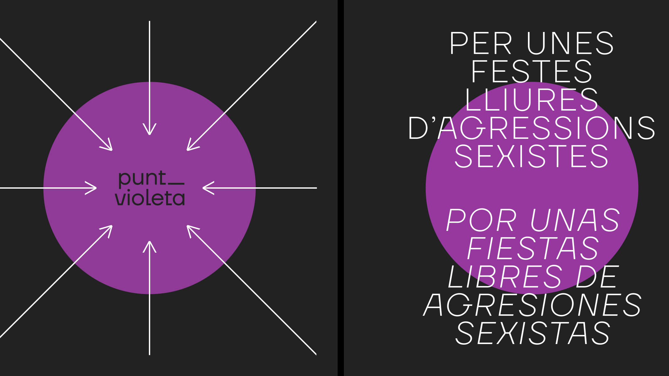 Obert el termini perquè les comissions de falla i altres associacions festives opten a la instal·lació de Punts Violeta