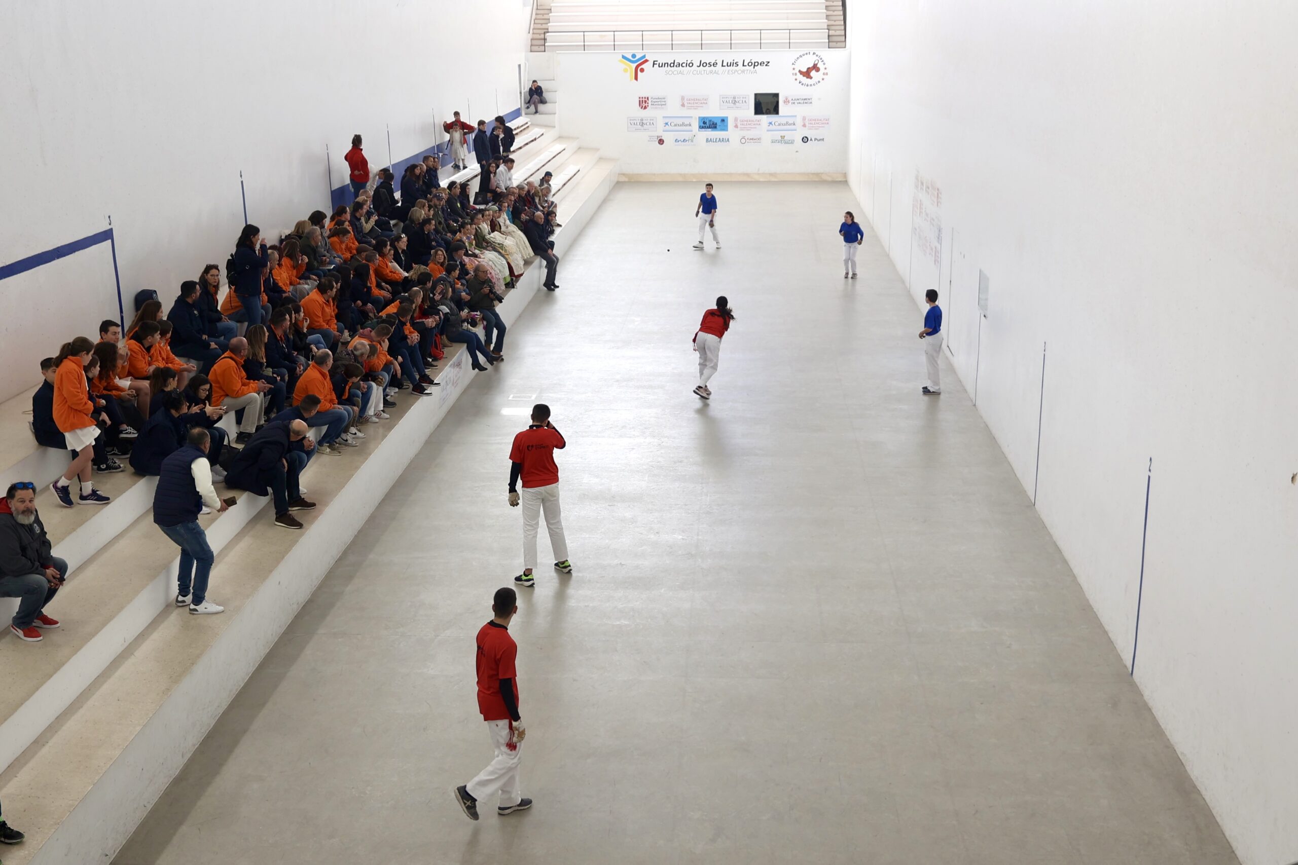 El campeonato de pilota valenciana de Junta Central Fallera llega a su fin