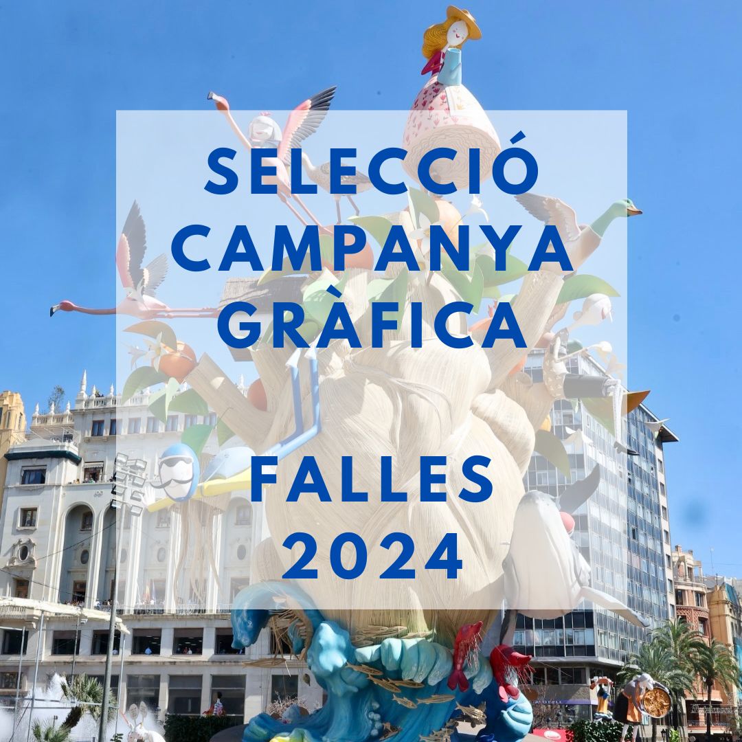 Convocatòria oberta a professionals i empreses per a la realització de la creativitat per a la campanya gràfica de les Falles 2024