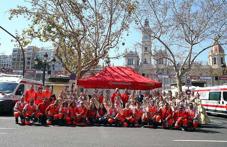 La importancia de Cruz Roja en fallas