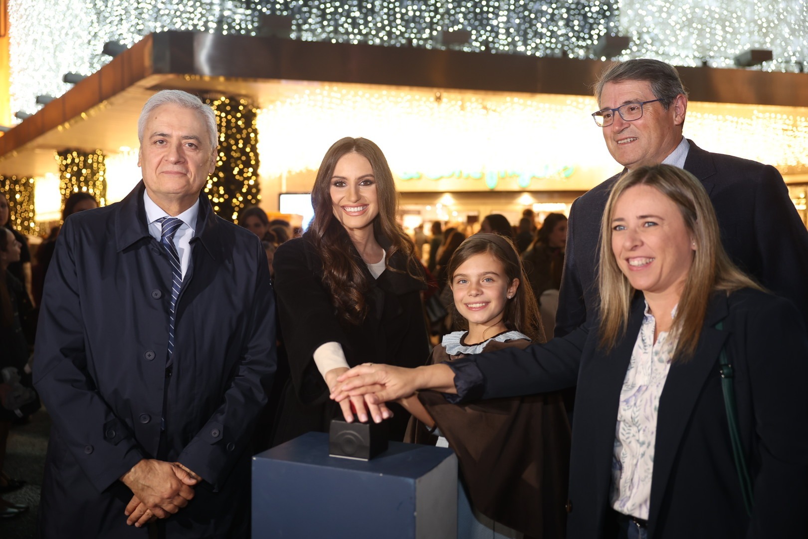 El Corte Inglés y Nuevo Centro encienden la Navidad