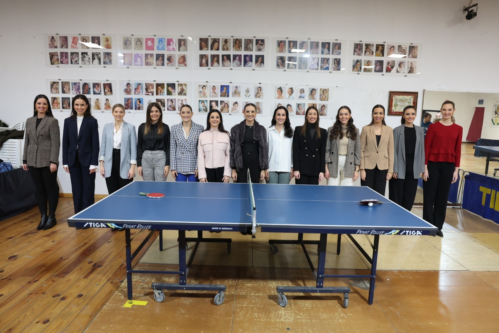 La comisión Obispo Jaime Pérez-Luis Oliag vence en el campeonato de tenis de mesa