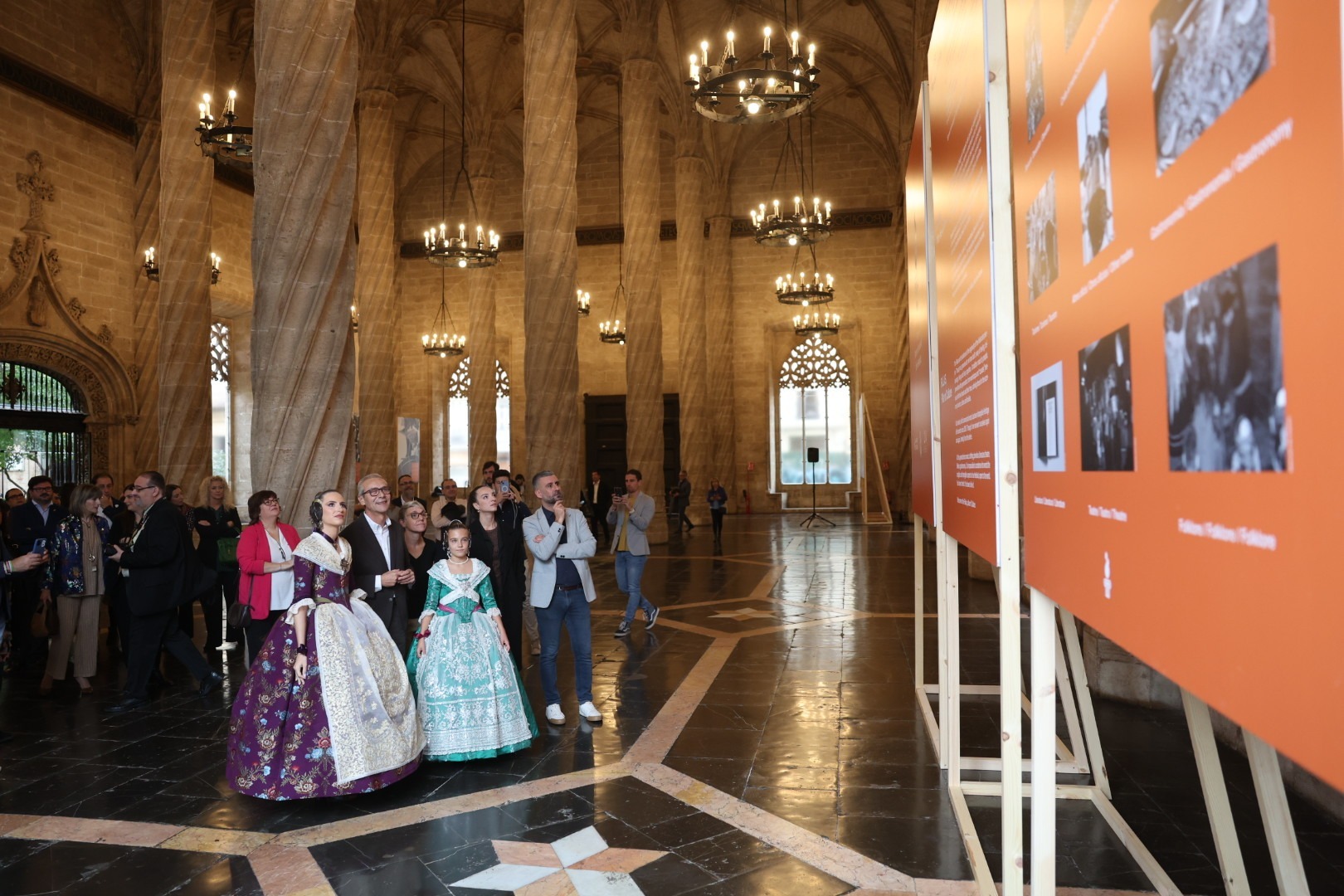 Conmemoración del VII aniversario de la declaración de las Fallas como Patrimonio Inmaterial de la Humanidad