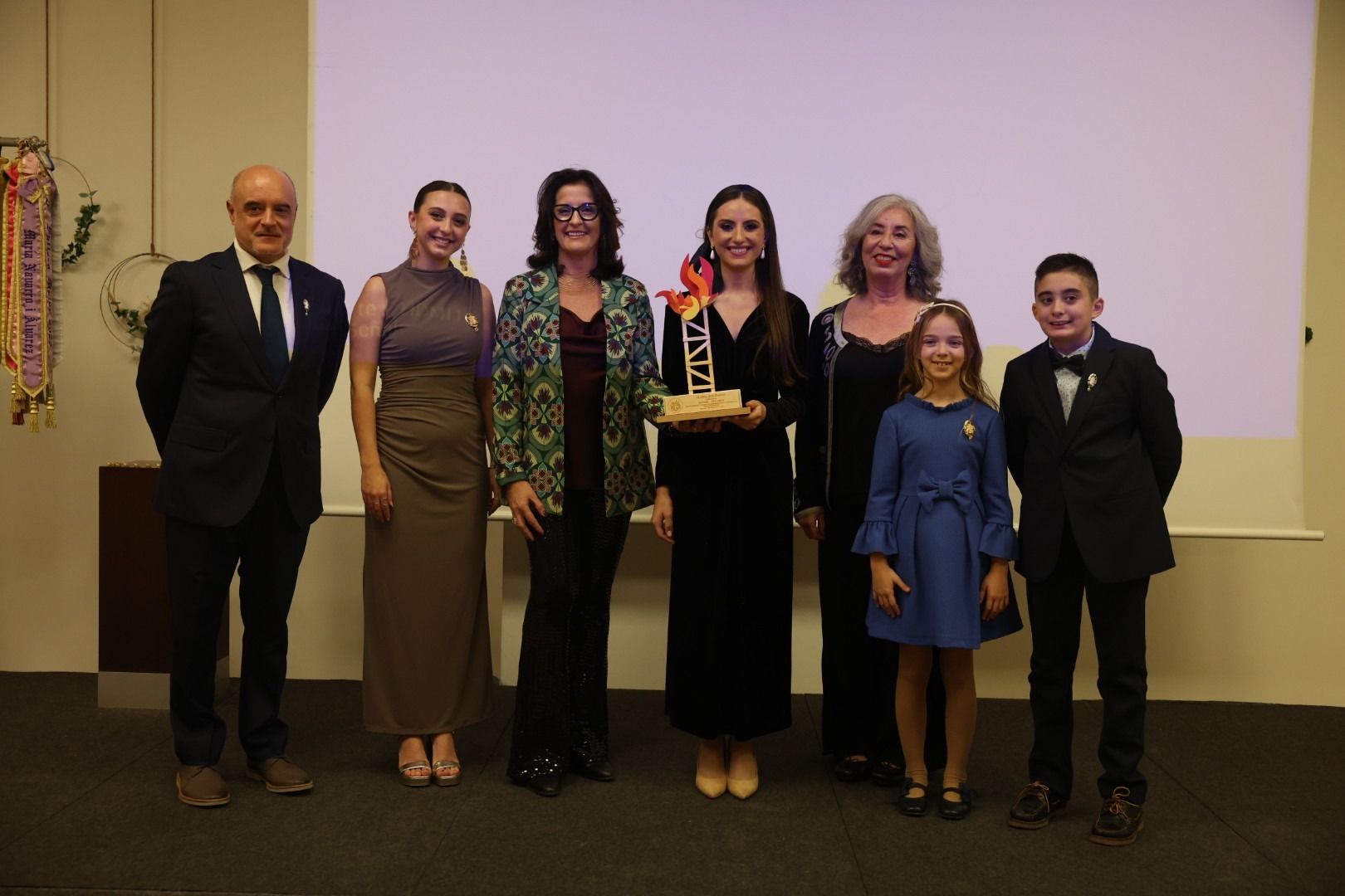 II Gala Solidària de la Flama a la falla Vicente Sancho Tello-Xile-Avda. Aragó