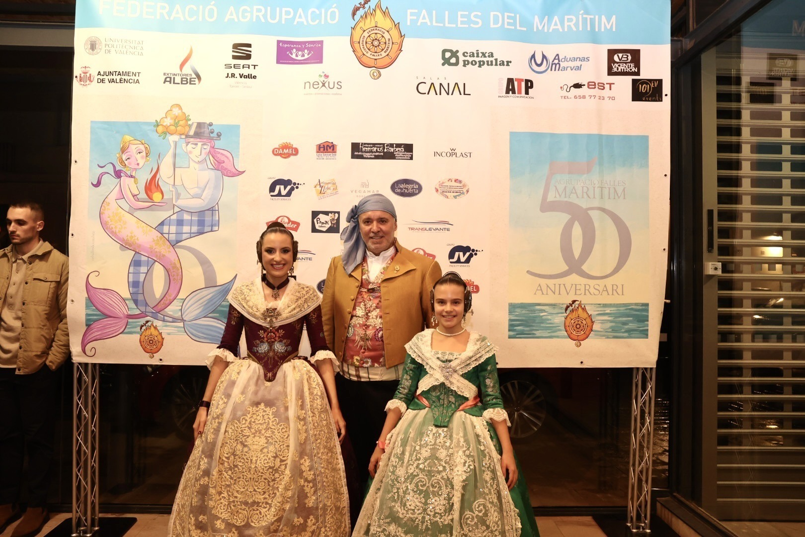 Presentación de bocetos de la Agrupación de Falles del Marítim