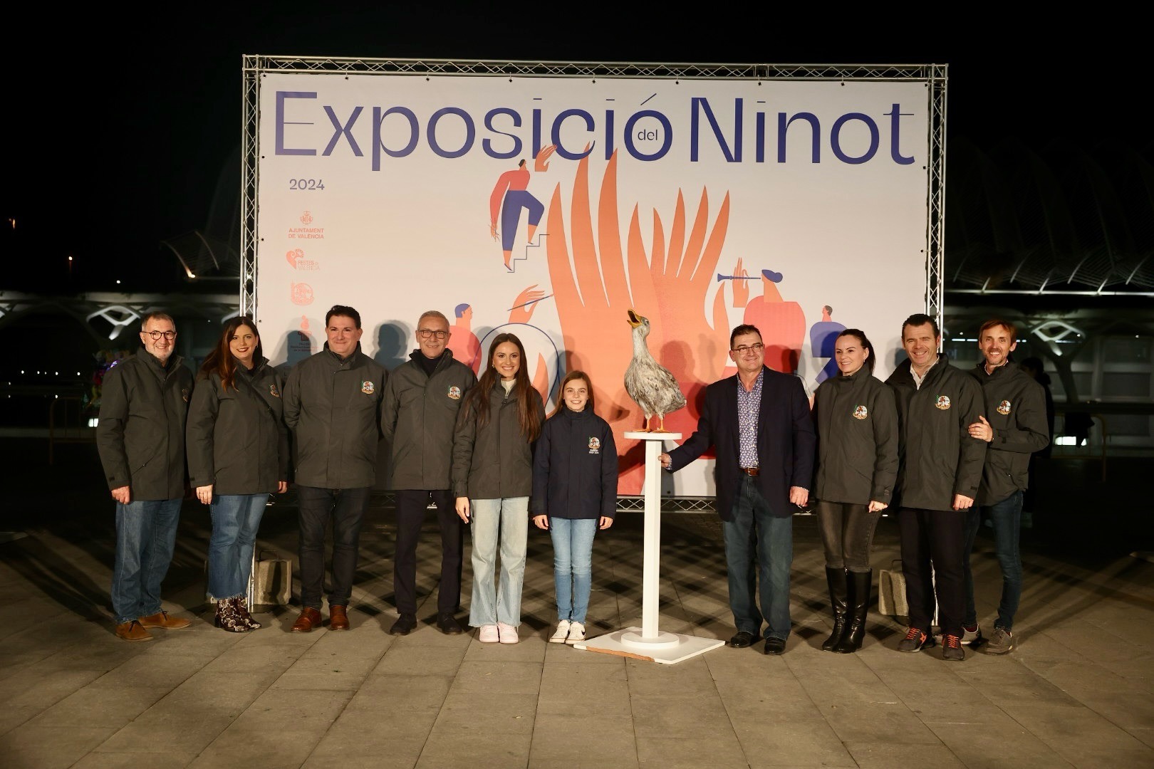 Los ninots de las fallas municipales ya descansan en la Sala de Arquerías del Museo Príncipe Felipe