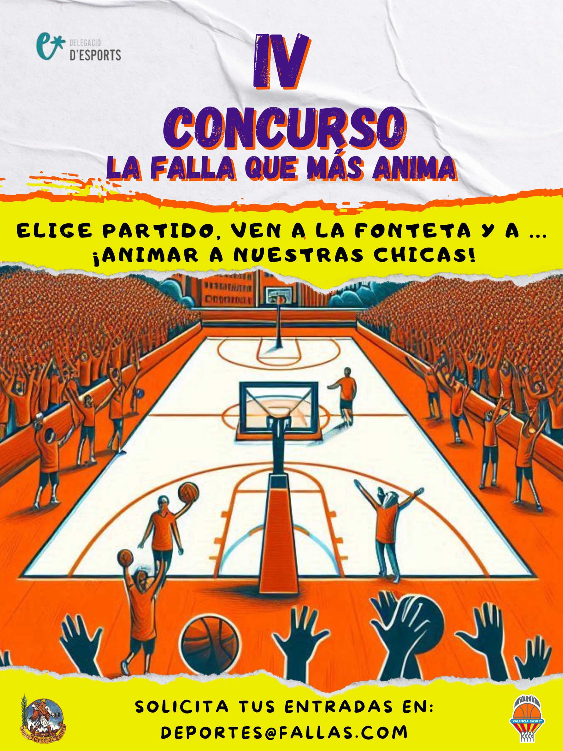 IV Concurs d’animació València Basket Femení