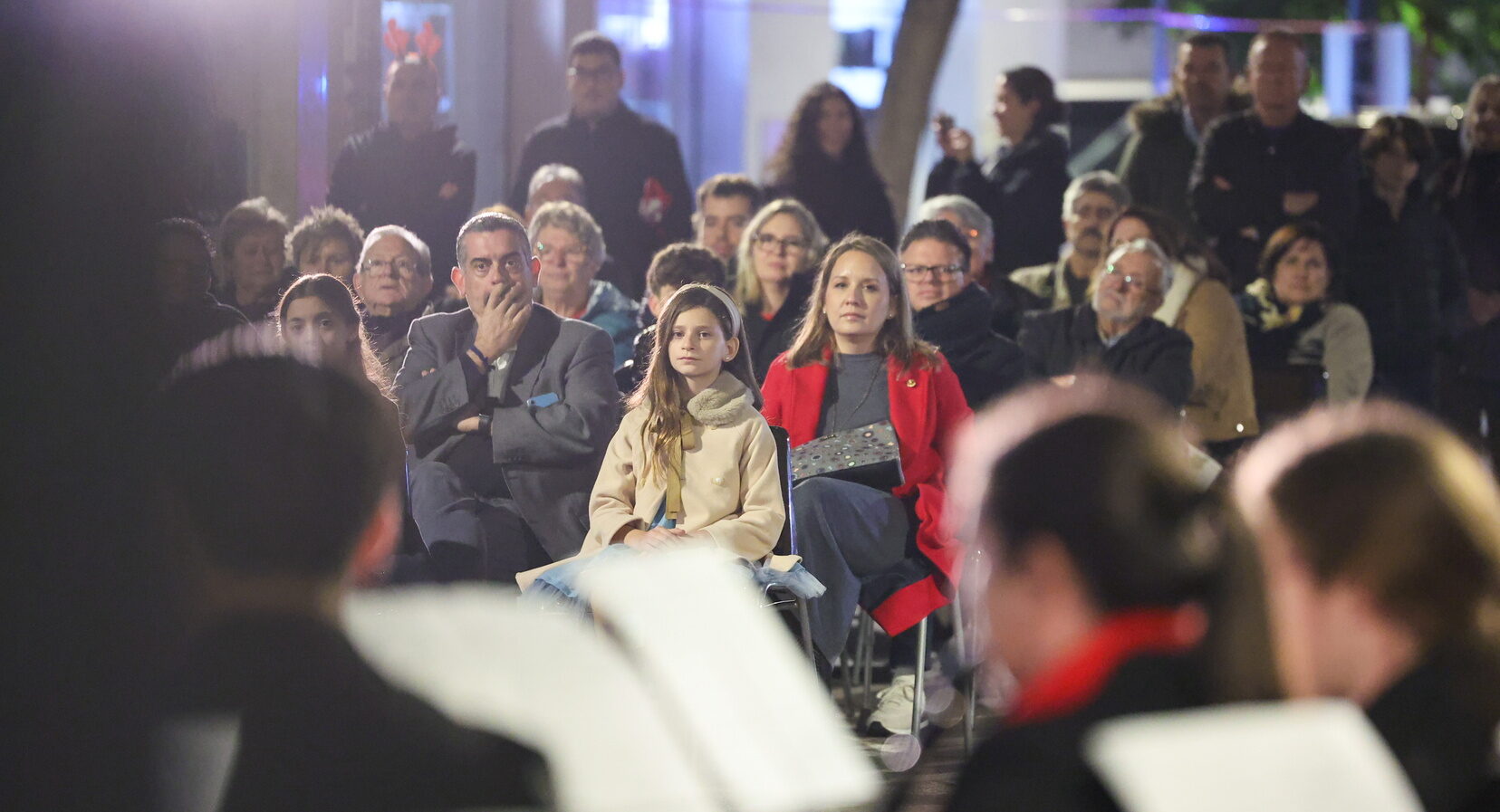 La falla Jerónima Galés celebra su tradicional concierto de Navidad