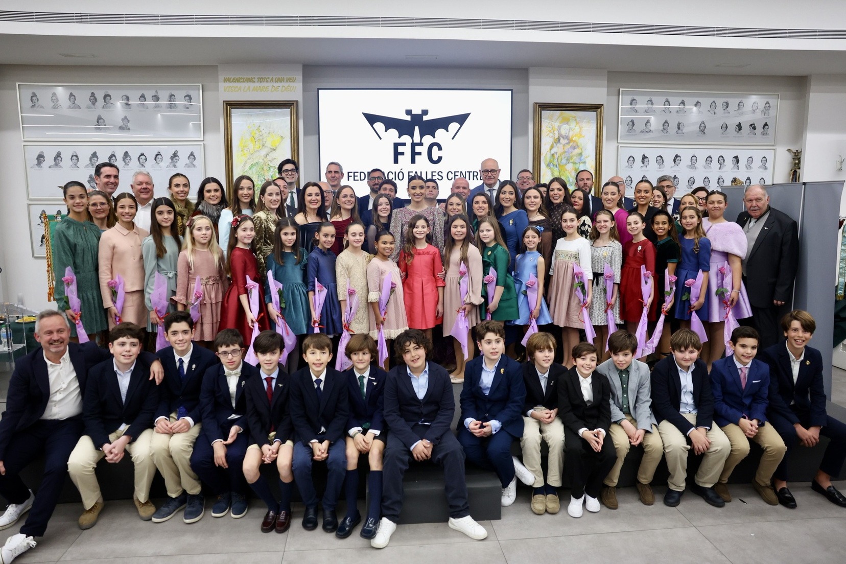 La Federación de fallas Centro presenta los bocetos de las Fallas 2026