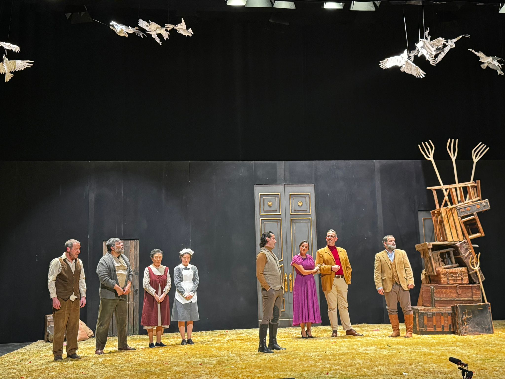 TEATRE FALLER – ‘Els sants innocents’, la obra de Fray J. Rodríguez – Pintor Cortina