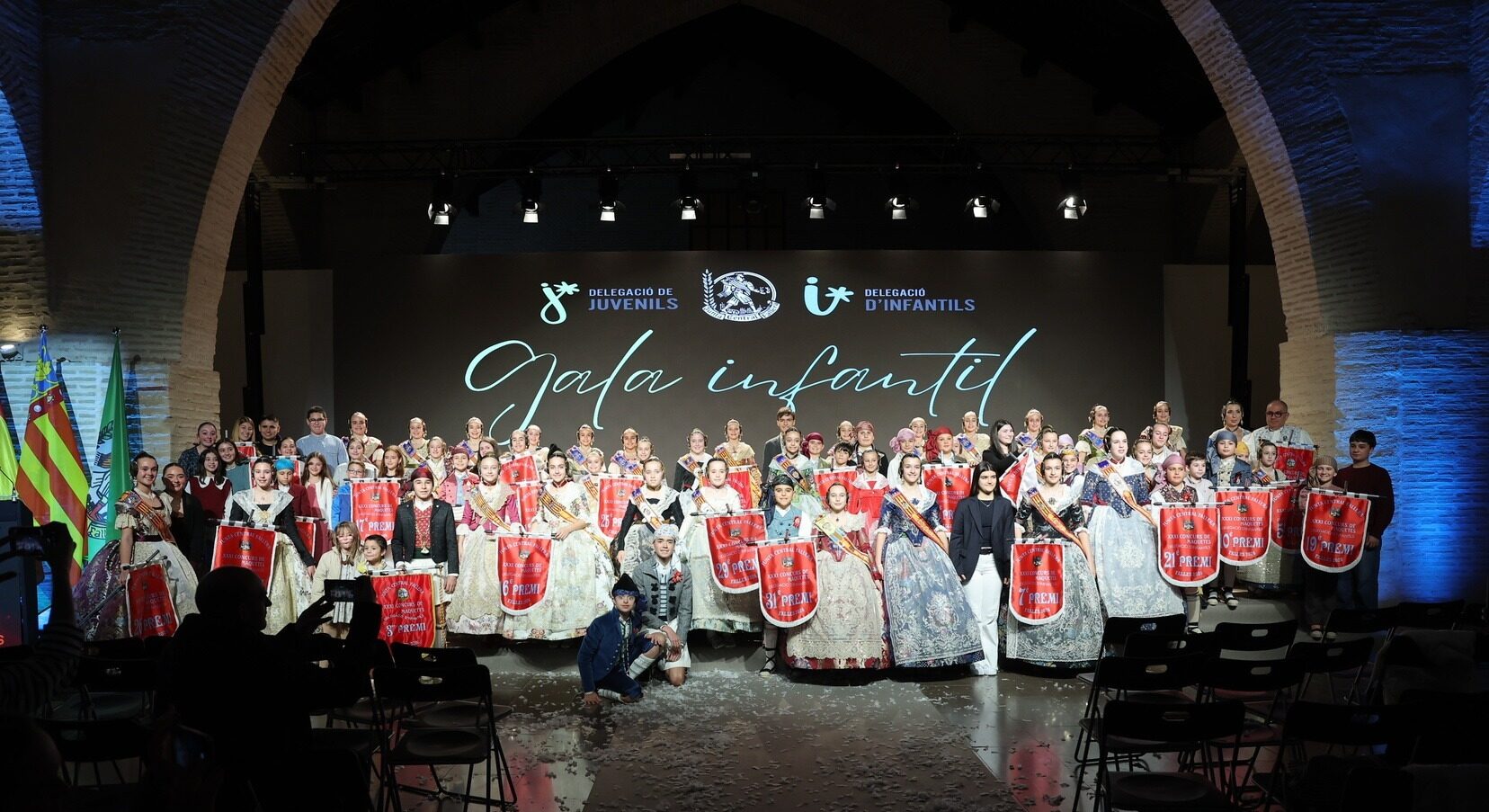 La Gala Infantil y Juvenil reúne a los premiados en las Reales Atarazanas