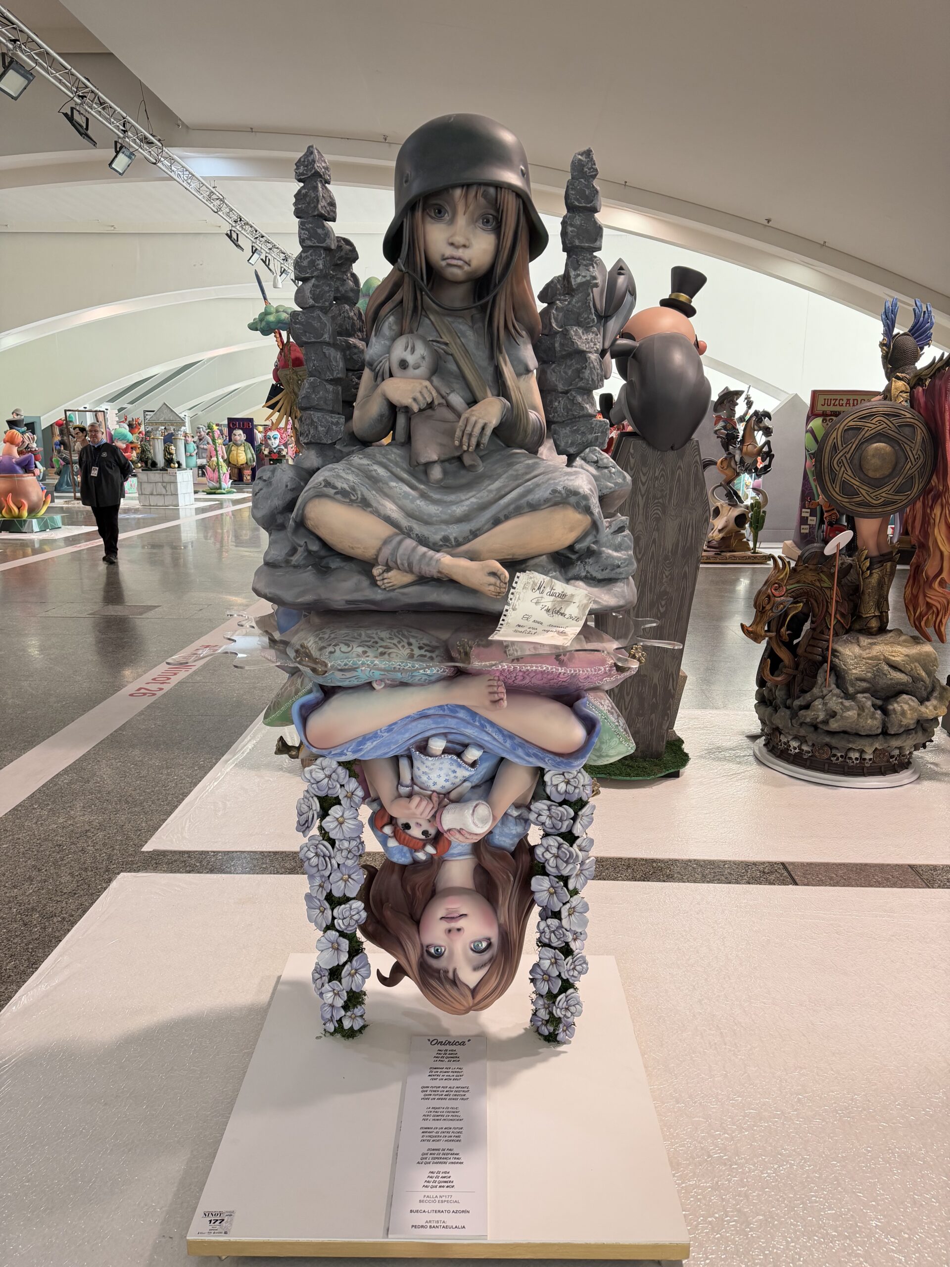 Ninot indultat 2026 per a Sueca-Literat Azorín