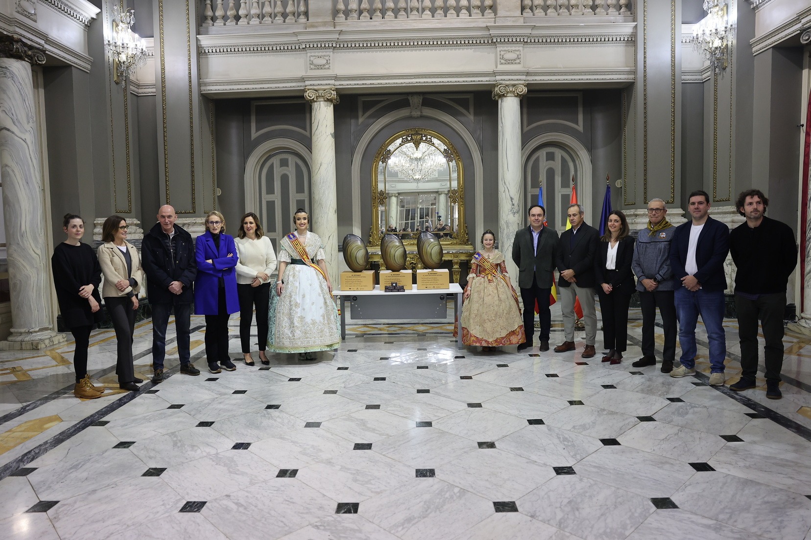 La Alianza del Petxinot y el brindis con horchata protagonistas en el Salón de Cristal