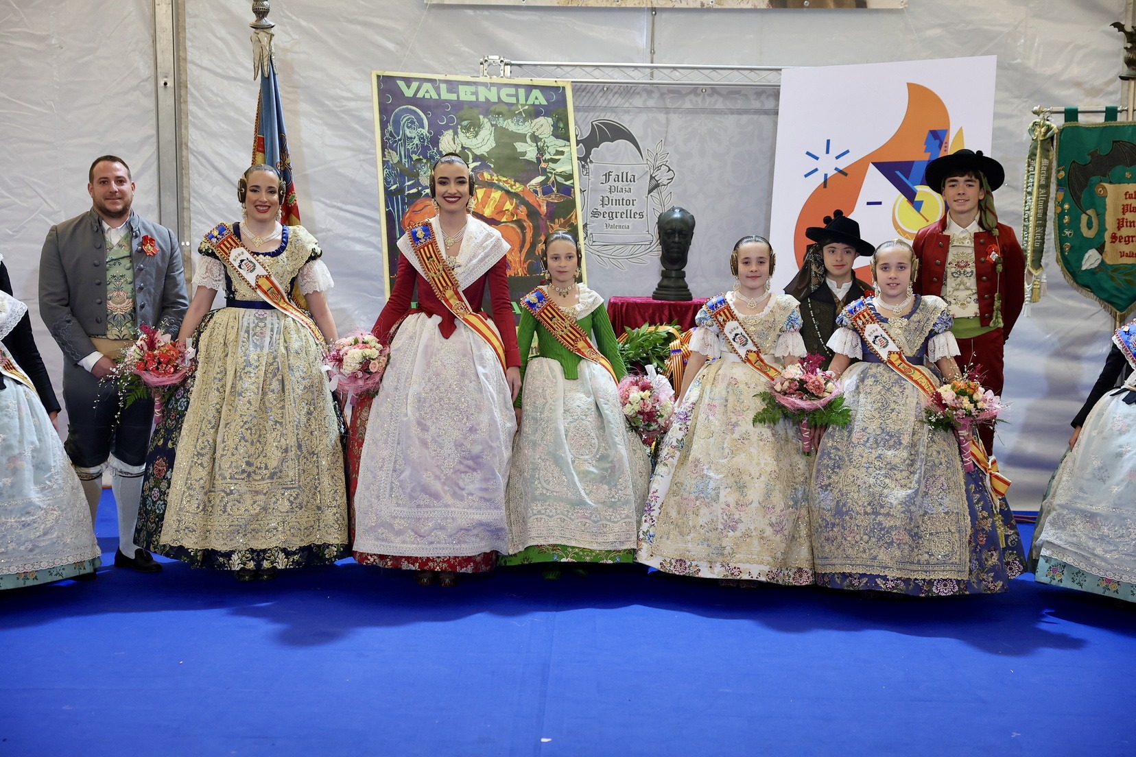 Homenaje a José Segrelles en la plaza que lleva su nombre