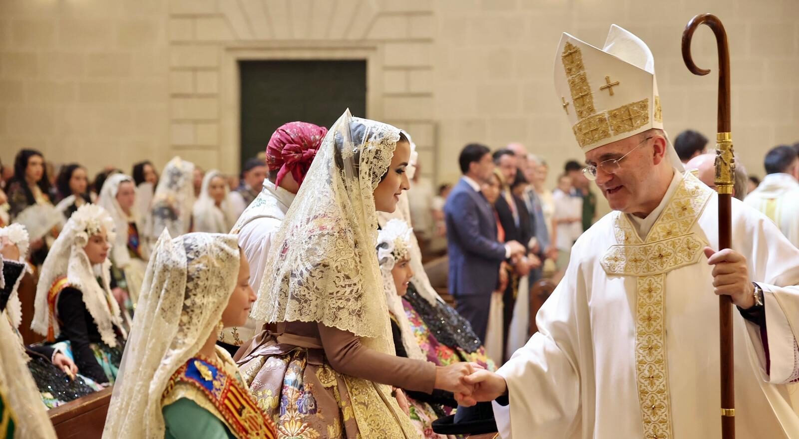 Les FFMMV assisteixen a la Missa Oficial de Sant Joan