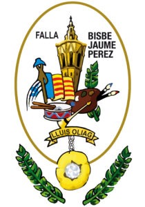 Falla Bisbe Jaume Pérez-Lluís Oliag