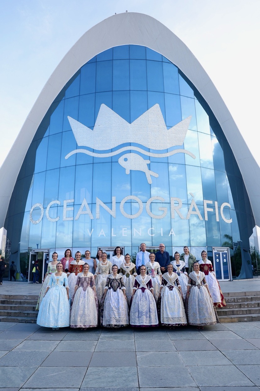 L’Oceanogràfic rep a les candidates a FMV 2027